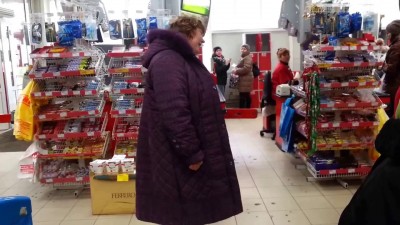 Сумасшедшая в магните на Туполева