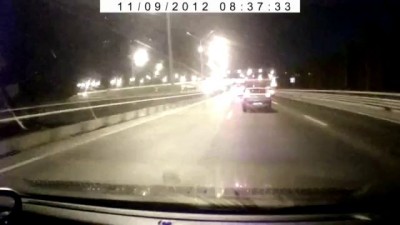 Авария на Питерском КАД.