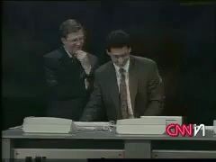 Bill Gates Failure Windows 98 Crashes on Live TV