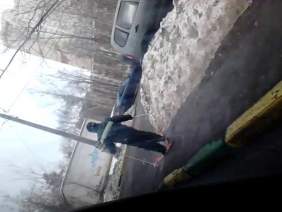 Юный лыжник