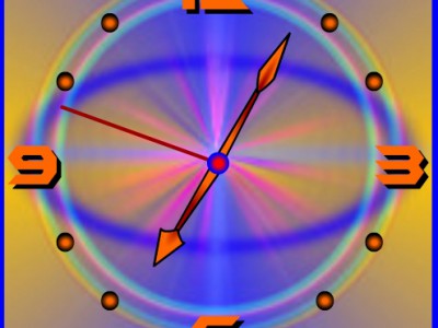 Часы настенные яркие