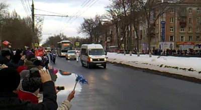 Факел в Самаре на Победе