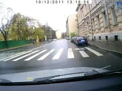 Не удалось скрыться с места ДТП...