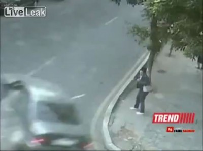 Сбили на обочине