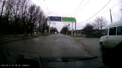 Неадекватный водитель Тирасполь