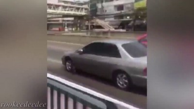 свалил с места ДТП