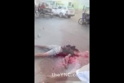 Man Run over by Something Heavy