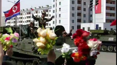 Войска выежают из военной базы города Хамхын