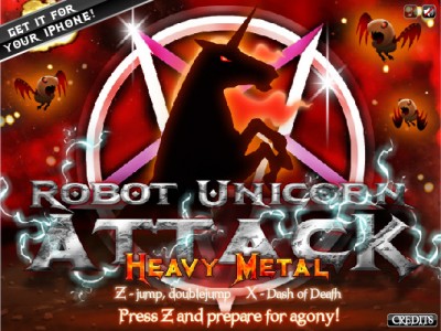 Robot Unicorn attack