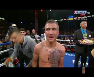 Комментарий Василия Ломаченко после победы над Расселом