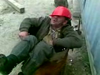 Пьяный в бочке