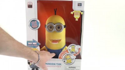 Despicable Me 2 Minion Tim Singing Action Figure