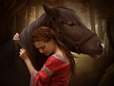 Мой конь притомился