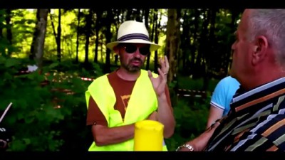 Гонки дронов-квадрокоптеров по лесу!