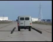 Тест тормозов буханки