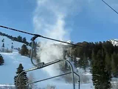 Снежное торнадо