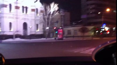 Погоня за бухим в центре Екатеринбурга