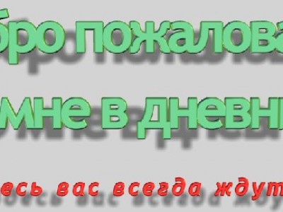 Приглашение в дневник