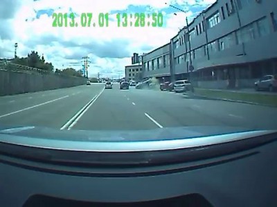 Авария на ул.Борсоева, 01.07.13г.