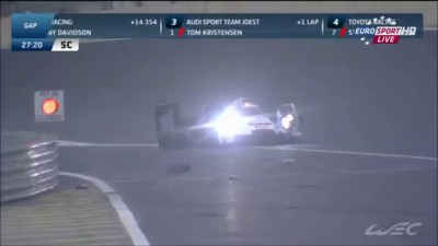 WEC 6 Hours Of Sao Paulo 2014 Webber Huge Crash