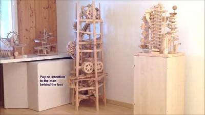 Paul's marble machine "Archimedis"