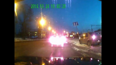 Не смог разъехаться со знаком...