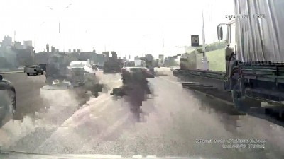 Решил проучить джип и получил свое...