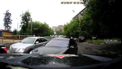 Конфликт на дороге