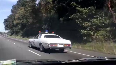 washington state patrol vintage car