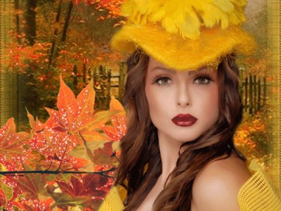 Ян Подорожный  "Женщина - Осень"