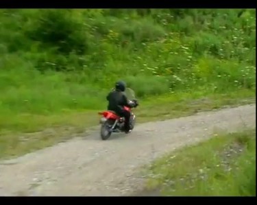 Methusalem"the Black Hole"moped Kavkaz russian biker extreme ride