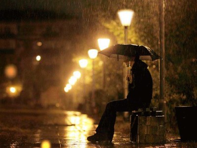 Старенький зонтик !