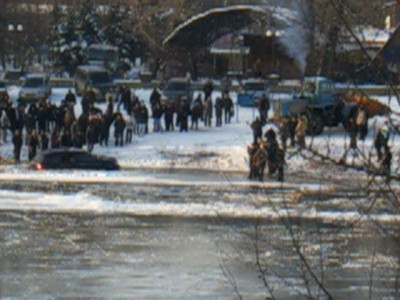 Крещенское купание авто