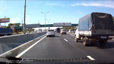 Ушел от удара под Газель