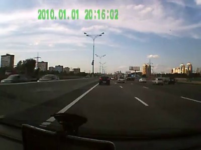 Взрывы газовых баллонов на МКАДе 13.07.2013. в 18 часов