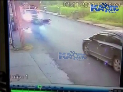 Пьяный водитель vs мопедист