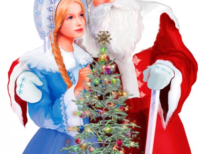 Новогодние музыкальные  флеш  часики