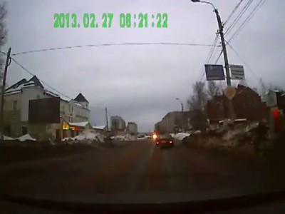 ДТП г.Александров ул.Красный переулок 27.02.2013