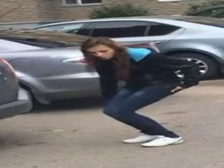 Девушка под кайфом!