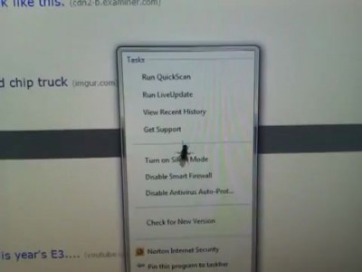 Жук и сенсорный экран