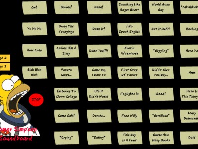 Homer Simpson Soundboard - 2