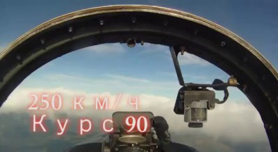 Противоракетный маневр на самолете Л-29 Дельфин