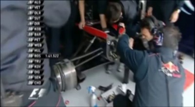 accident with Sebastian Buemi, China 2010