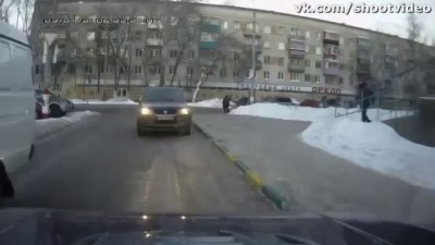 Курица ... ну кто так паркуется