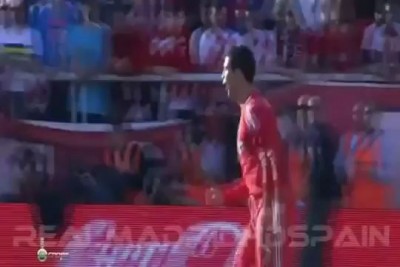 Gol Tacón CRISTIANO RONALDO 7 vs Rayo Vallecano 26/02/2012 Rayo 0-1 Real Madrid★★