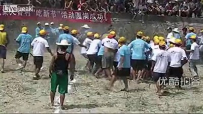 Нападение быков