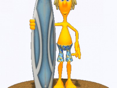 Плеер Пингвин-сёрфер