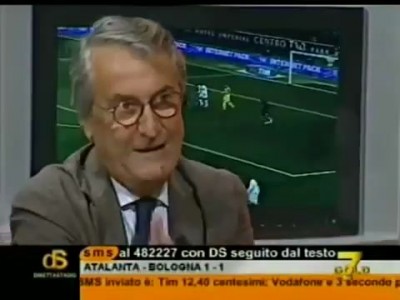 Итальянская телеведущая спортивной передачи 