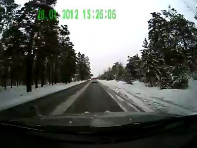 Чита. Дорога на кладбище .Купи видеорегистратор!