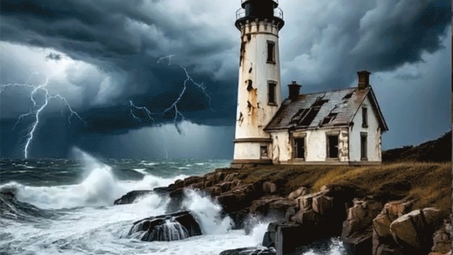 заброшенный маяк